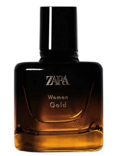 zara gold woman perfume